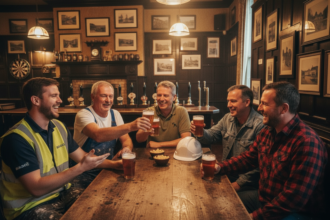 British Work Men Banter