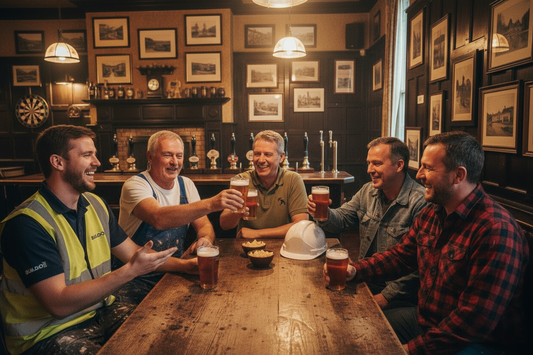 British Work Men Banter